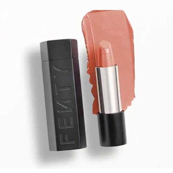 FENTY BEAUTY Icon Semi-Matte Lipstick Fill and case in Pose Queen - Picture 7 of 10